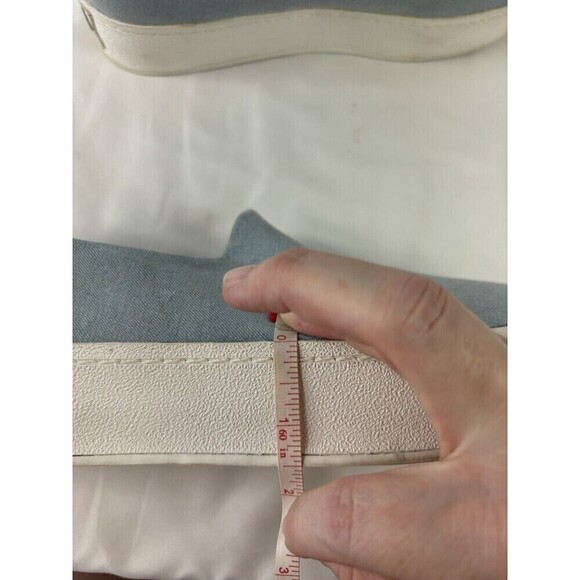 Opening Ceremony Cici Denim Slip On Sneakers Blue 8.5 39 - Picture 9 of 11